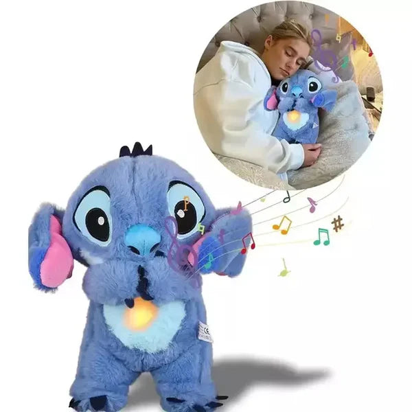 Urso de Pelúcia Lilo & Stitch com Luz e Música - Brinquedo